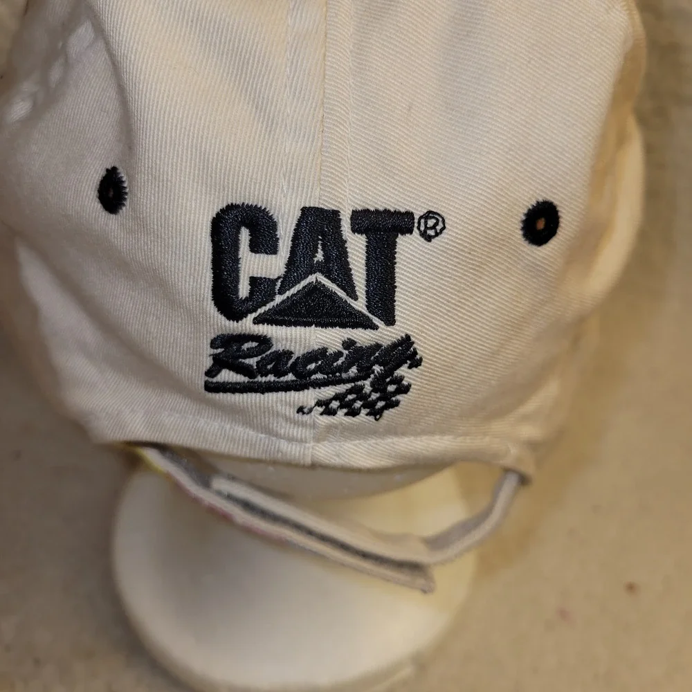Vintage CAT Racing‎ Ward Burton #22 NASCAR Hat Caterpillar Adjustable Cap